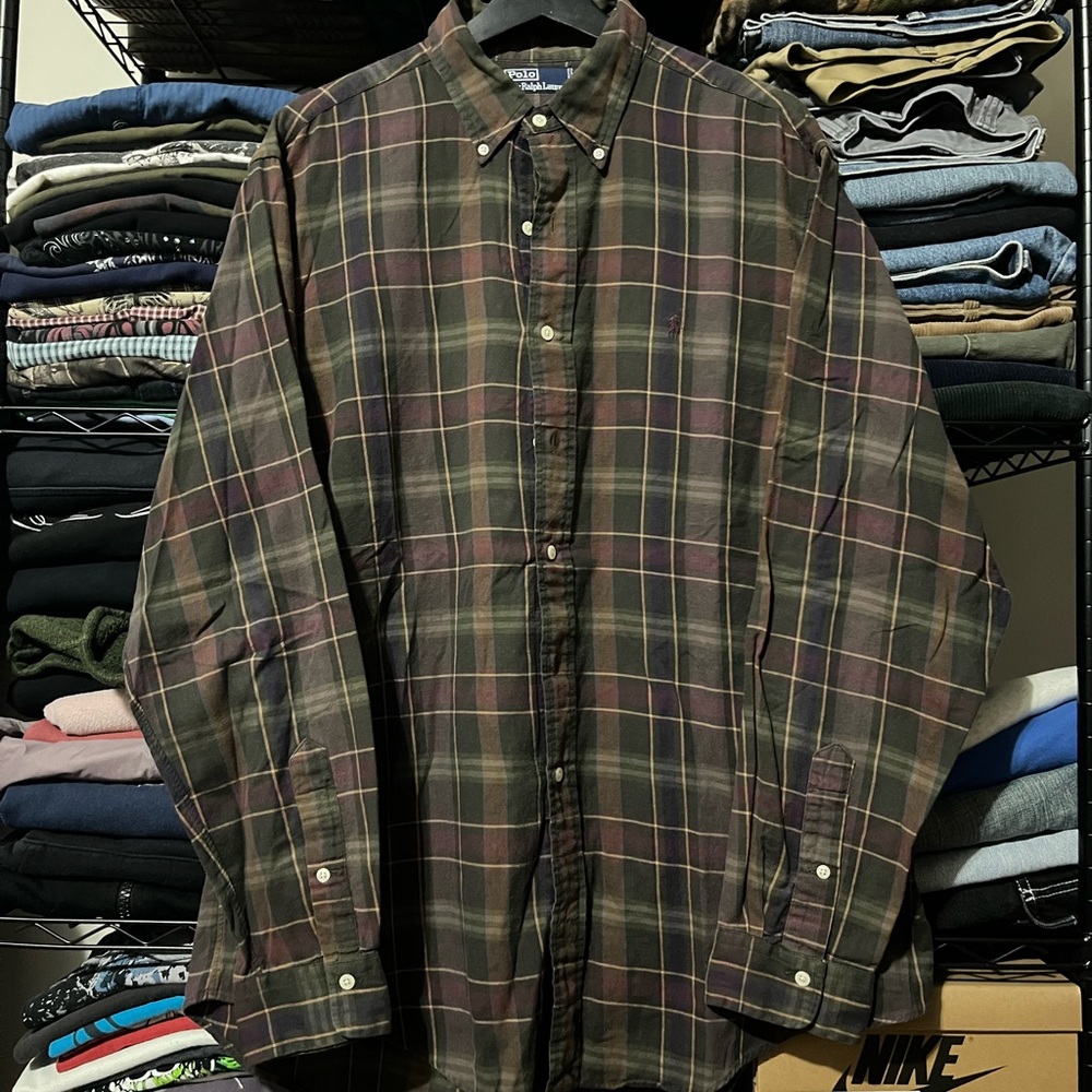 Ralph Lauren Multicolor Plaid Shirt